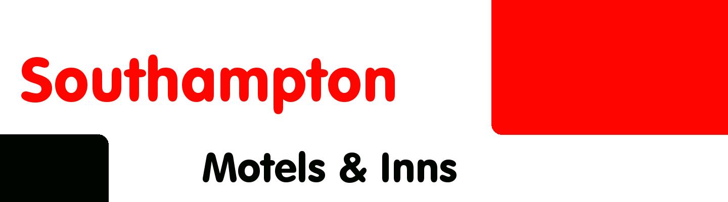 Best motels & inns in Southampton - Rating & Reviews